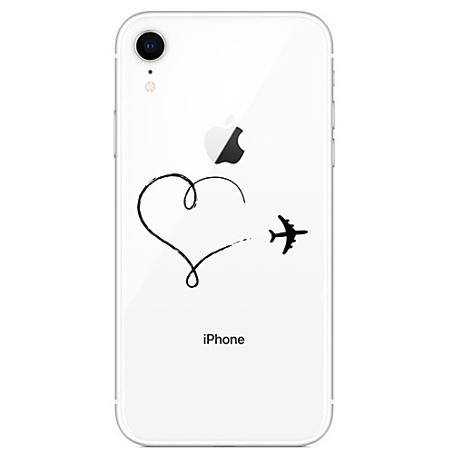 

Case For Apple iPhone 11 / iPhone 11 Pro / iPhone 11 Pro Max Pattern Back Cover Heart / Transparent / Scenery TPU