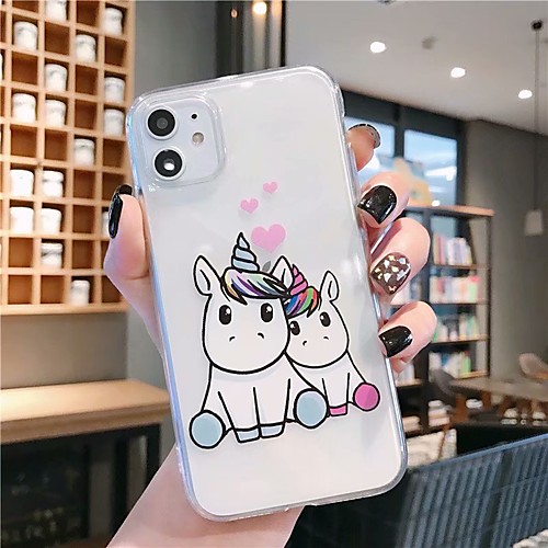 

Case For Apple iPhone 11 / iPhone 11 Pro / iPhone 11 Pro Max Transparent / Pattern Back Cover Christmas TPU