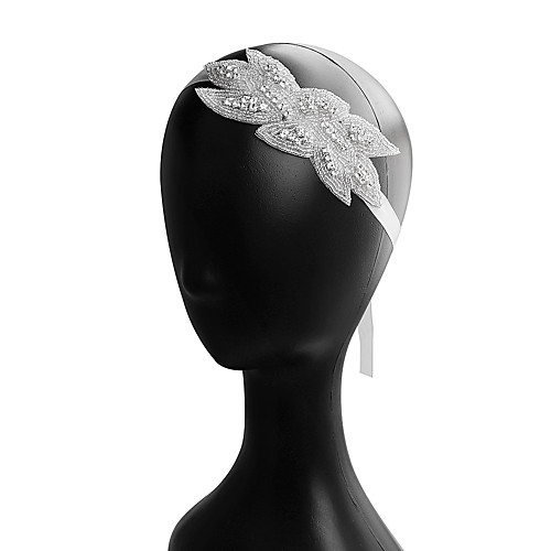 

Cubic Zirconia / Alloy Headbands with Rhinestone / Crystals / Lace-up 1pc Wedding / Party / Evening Headpiece