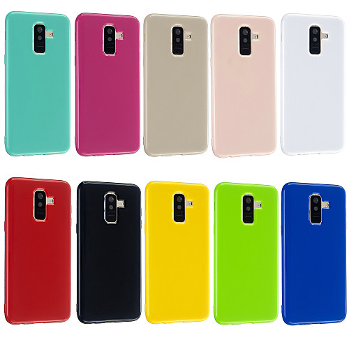 

Case For Samsung Galaxy S9 / Note 9 / J6 Ultra-thin Back Cover Solid Colored TPU