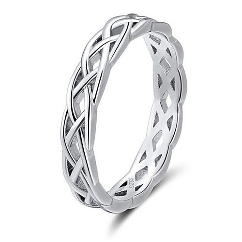 

Band Ring Cut Out Rose Gold Silver Copper Gold Plated Precious Fashion 1pc 7 8 / Women's