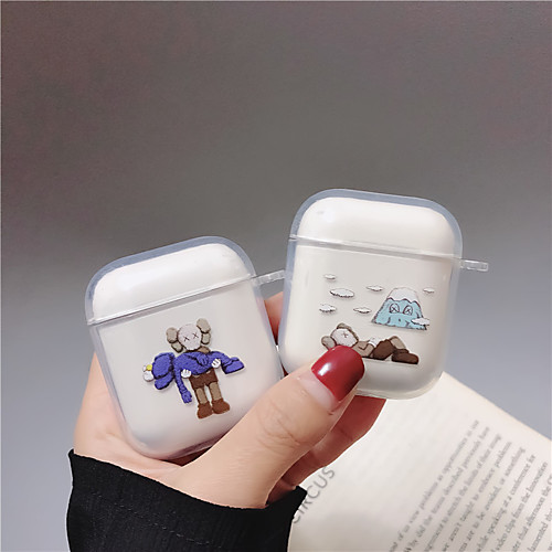 

Case For AirPods Transparent / Lovely Headphone Case Soft
