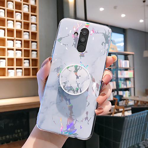 

Case For Huawei Huawei Nova 3i / Huawei P20 / Huawei P20 Pro with Stand / Pattern Back Cover Marble TPU