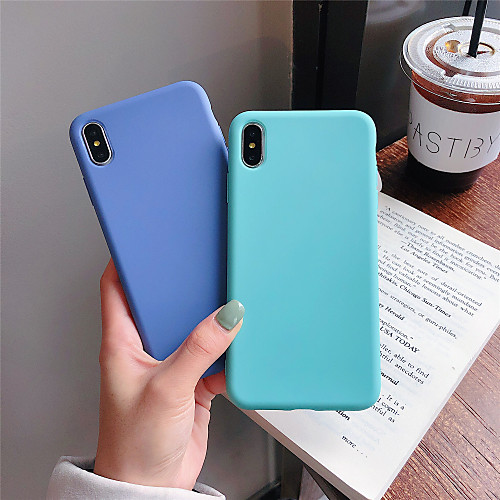 

Case For Apple iPhone 11 / iPhone 11 Pro / iPhone 11 Pro Max Frosted Back Cover Solid Colored TPU