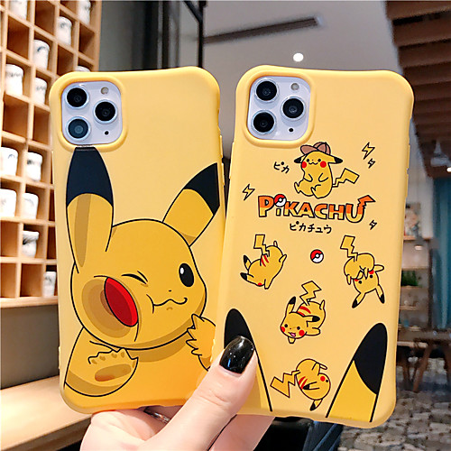 

Case For Apple iPhone 11 / iPhone 11 Pro / iPhone 11 Pro Max Shockproof / Frosted Back Cover Cartoon TPU