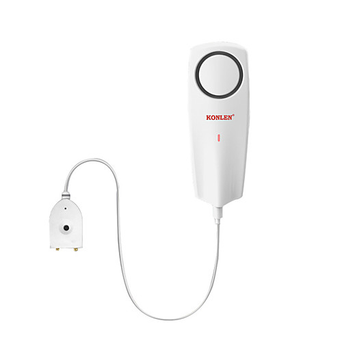 

KONLEN WIFI Liquid Leak Sensor Wireless Water Level Detector Leakage Overflow Buzzer Tuya Smart Life APP Push Alarm Alerts