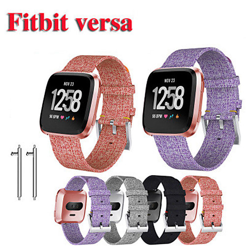 

Watch Band for Fitbit Versa / Fitbi Versa Lite / Fitbit Versa2 Fitbit Sport Band / Classic Buckle Nylon Wrist Strap
