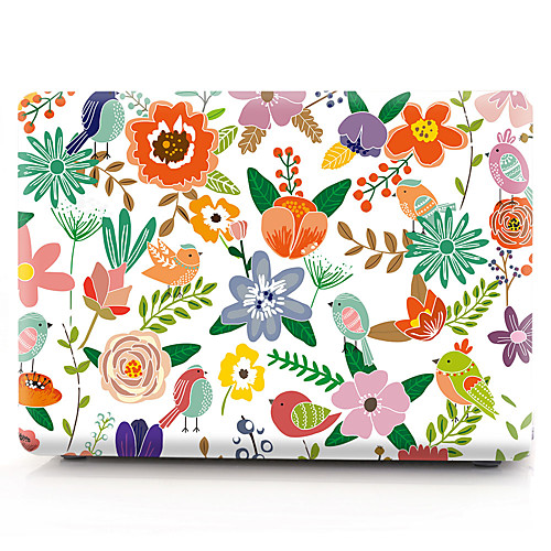 

MacBook Case Flower PVC(PolyVinyl Chloride) for MacBook Pro 13-inch with Retina display / MacBook Air 13-inch / New MacBook Pro 13-inch