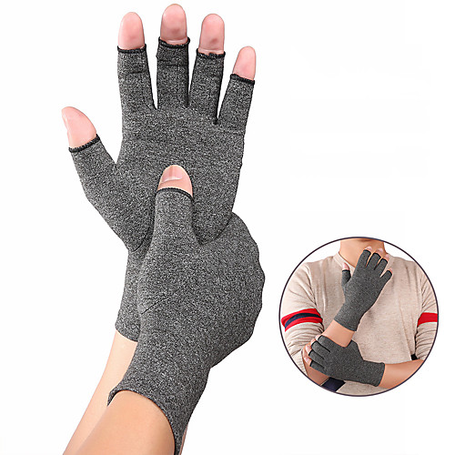 

Indoor exercise breathable health care half-finger gloves rehabilitation arthritis stress gloves