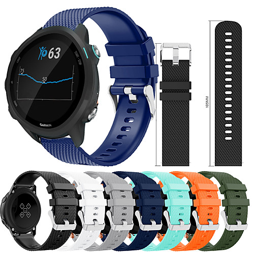 

Smartwatch Band for Vivoactive 3 / Garmin Venu / Garmin Move Sport Silicone Band Fashion Soft Wrist Strap 20mm