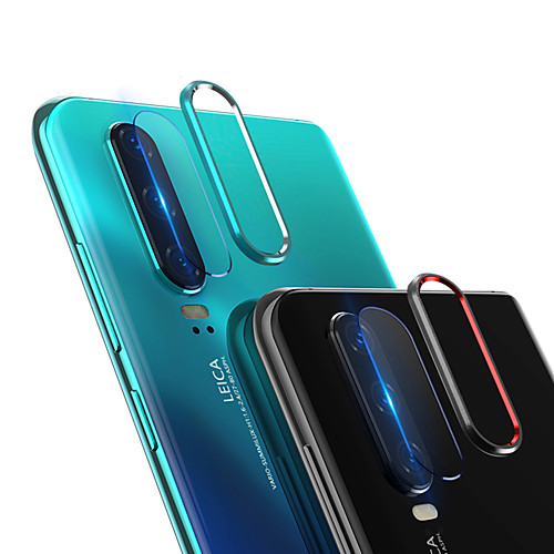 

2 in 1 Camera Lens Protector Ring Tempered Glass Film for Huawei P30 / P30 Pro
