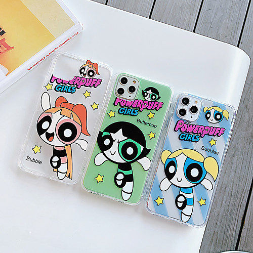 

Case For Apple iPhone 11 / iPhone 11 Pro / iPhone 11 Pro Max Shockproof / Transparent / Pattern Back Cover Transparent / Geometric Pattern TPU