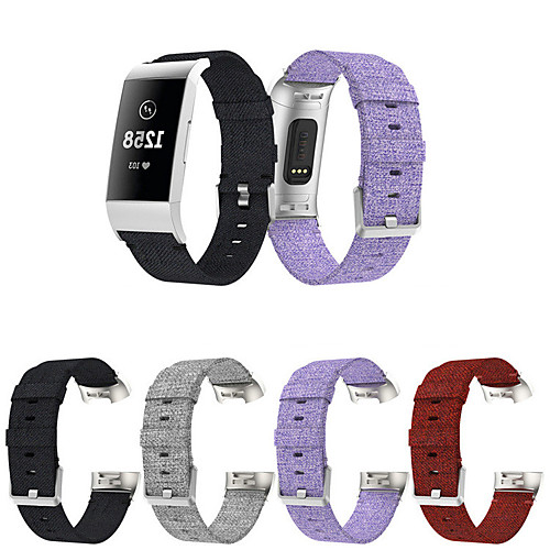 

Watch Band for Fitbit Charge 3 Fitbit Sport Band / Classic Buckle Nylon Wrist Strap