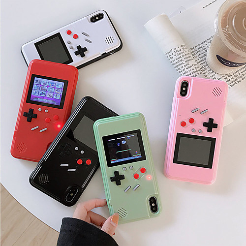 

Phone Case For Apple Back Cover iPhone 11 Pro Max SE 2020 X XR XS Max 8 7 6 Game case Solid Color Plastic
