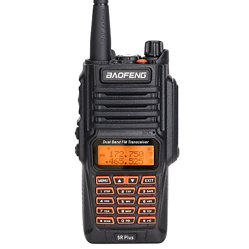 

Baofeng UV-9R Plus 8W High Power 2800mAh Battery UHF VHF Dual Band IP67 Waterproof Walkie Talkie Upgraded BF-UV9R Radio