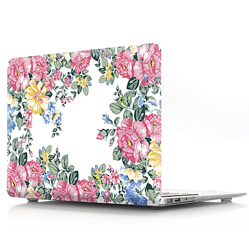 

MacBook Case Flower PVC transparent for Air Pro Retina 11/12/13/15 flower transparent shell