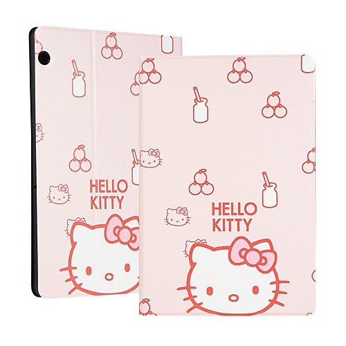 

Case For Huawei Huawei Mediapad M5 Lite 10 Shockproof / with Stand / Flip Full Body Cases Cat PU Leather