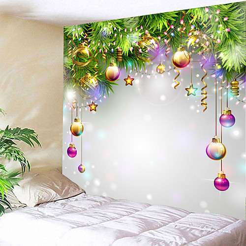 

Holiday Wall Decor 100% Polyester New Year's Wall Art, Wall Tapestries Decoration