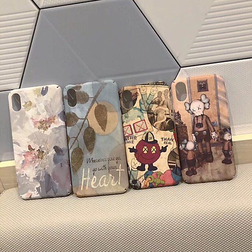 

Case For Apple iPhone 11 / iPhone 11 Pro / iPhone 11 Pro Max Frosted / Pattern Back Cover Word / Phrase / Cartoon / Flower PC