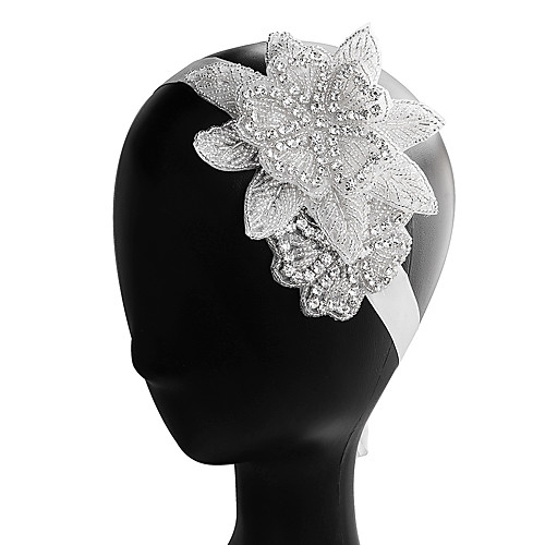 

Cubic Zirconia / Alloy Headbands with Rhinestone / Crystals / Lace-up 1pc Wedding / Party / Evening Headpiece