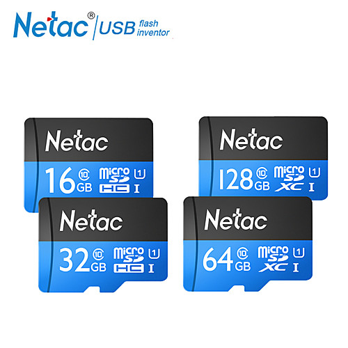 

Netac TF Card 32GB Micro SD Card SDXC C10 Mini Memory Card 64GB 16GB SDHC SDXC UHS-I U1 Class 10 80MB/s Camera