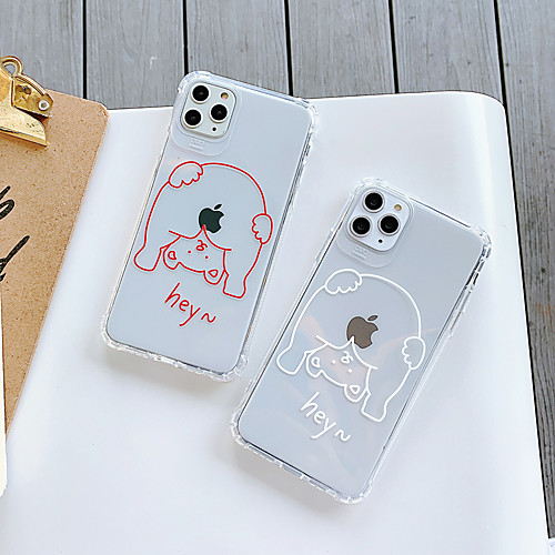 

Case For Apple iPhone 11 / iPhone 11 Pro / iPhone 11 Pro Max Shockproof / Transparent / Pattern Back Cover Transparent TPU