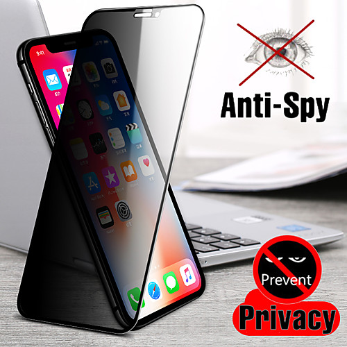 

2Pcs Anti Peeping HD Full-Screen Tempered Glass Protective Film For iPhone 11 / 11 Pro / 11 Pro Max / X / XR / XS Max / XS / 8 Plus / 7 Plus / 6 Plus / 8 / 7 / 6 Privacy Protection Film