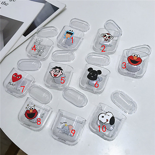 

Case For AirPods Transparent / Lovely Headphone Case Soft