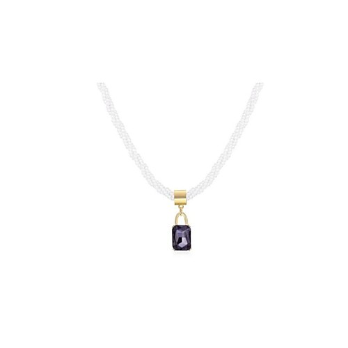 

Women's Pendant Necklace Geometrical Flower Fashion Imitation Pearl Imitation Diamond White 428 cm Necklace Jewelry 1pc For Daily Holiday
