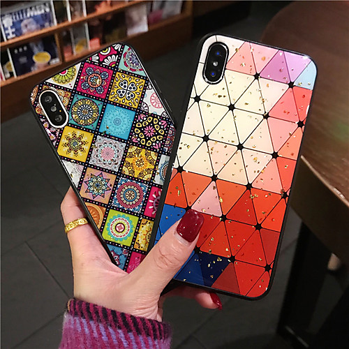 

Case For Apple iPhone 11 / iPhone 11 Pro / iPhone 11 Pro Max Pattern / Glitter Shine Back Cover Geometric Pattern / Glitter Shine PC