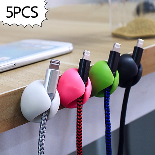 

A1 Cute / Small Semicircle Cable Cord Holder