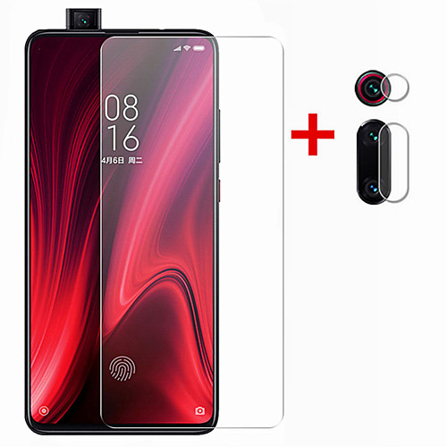 

XiaomiScreen ProtectorXiaomi Mi 9T 9H Hardness Front & Camera Lens Protector 2 pcs Tempered Glass
