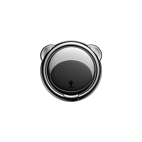 

Baseus Bear Finger Metal Ring Grip Stand Holder Black