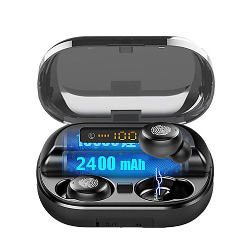 

LITBest V11 TWS True Wireless Earbuds Wireless Sport Fitness Bluetooth 5.0 Stereo Dual Drivers with Microphone