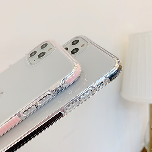 

Case For Apple iPhone 11 / iPhone 11 Pro / iPhone 11 Pro Max Shockproof Back Cover Solid Colored TPU