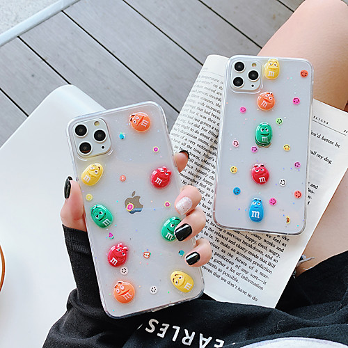 

Case For Apple iPhone 11 / iPhone 11 Pro / iPhone 11 Pro Max Transparent / Pattern Back Cover Transparent / Cartoon TPU
