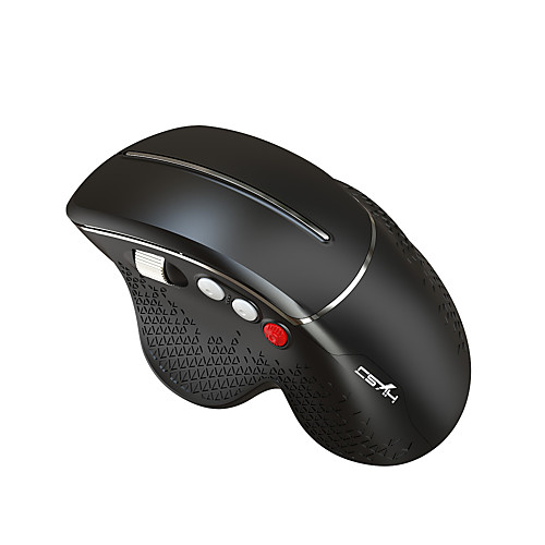 

HXSJ T32 Wireless 2.4Ghz Optical Office Mouse Side Scrolling Ergonomics Vertical Mouse with Side Metal Wheel 3600 dpi 4 Adjustable DPI Levels 6 pcs Keys