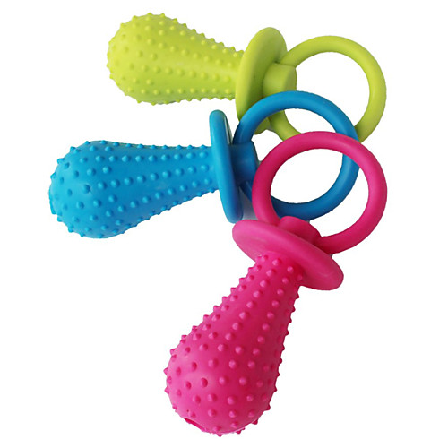 

Chew Toy Dog Chew Toys Pet Molar Bite Toy Teething Toy Dog Play Toy Dog Cat 1pc Nipple Durable Pet Training Rubber Gift Pet Toy Pet Play