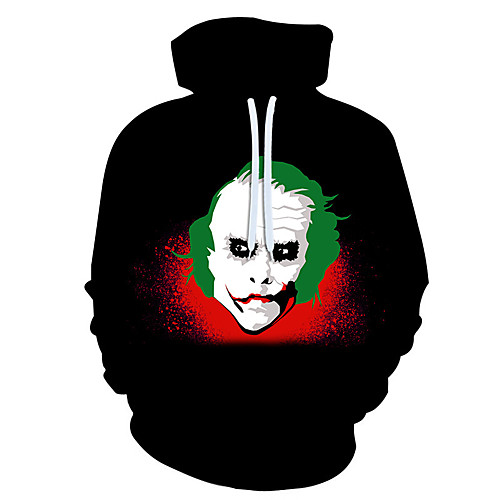 

Men's Hoodie Tie Dye 3D Hooded Casual Halloween Hoodies Sweatshirts Rainbow