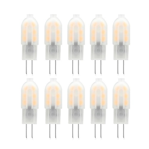 

10PCS G4 LED Lampe Lampada 360 Degree Milky White Shell DC 12V 3W 200-300lm