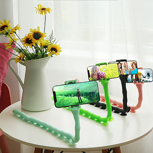 

Holder Bed / Desk Mount Stand Holder Adjustable Stand Adjustable / New Design Stand Silicone / Rubber