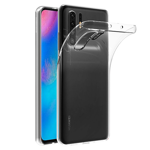 

Case For Huawei Huawei P30 / Huawei P30 Pro Shockproof / Dustproof Back Cover Solid Colored TPU