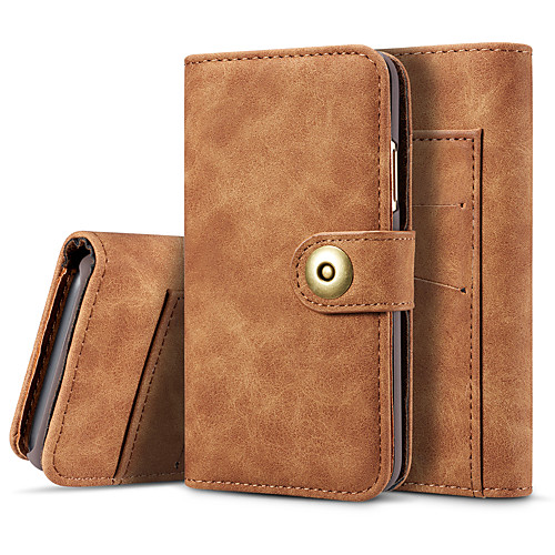 

Case For Apple iPhone 11 / iPhone 11 Pro / iPhone 11 Pro Max Card Holder / Dustproof / Flip Full Body Cases Solid Colored PU Leather / TPU