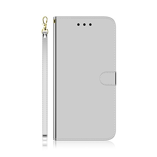 

Phone Case For LG Full Body Case Leather Wallet Card LG Q60 LG K50 K40S LG K61 Wallet Card Holder with Stand Color Gradient Solid Color PU Leather