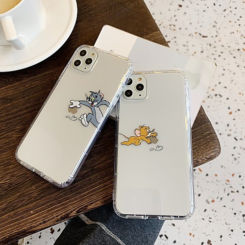 

Case For Apple iPhone 11 / iPhone 11 Pro / iPhone 11 Pro Max Shockproof Back Cover Cartoon TPU