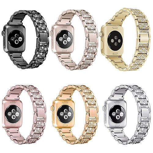 

For Apple Watch band 40/38mm 42/44mm women Diamond Band for Apple Watch series 5 4 3 2 iWatch bracelet stainless steel strap
