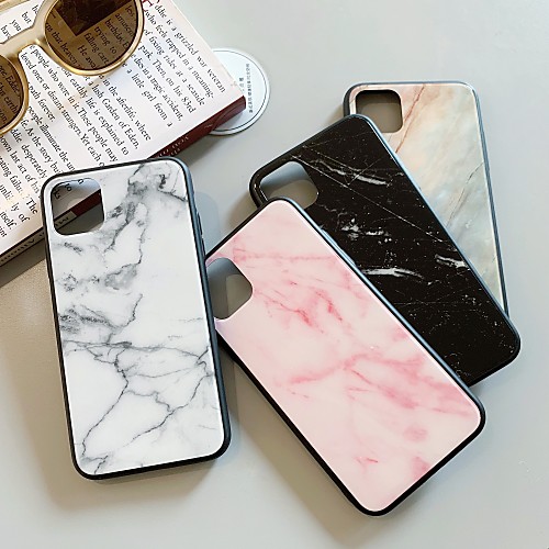

Phone Case For Apple Back Cover iPhone 11 iPhone XR iPhone 11 Pro iPhone 11 Pro Max iPhone XS iPhone XS Max iPhone X iPhone 8 Plus iPhone 8 iPhone 7 Plus Shockproof Marble TPU
