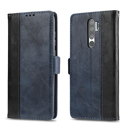 

Phone Case For Xiaomi Full Body Case Leather Redmi Note 8 Redmi Note 7 Redmi Note 8 Pro Card Holder Magnetic Auto Sleep / Wake Up Solid Color PU Leather