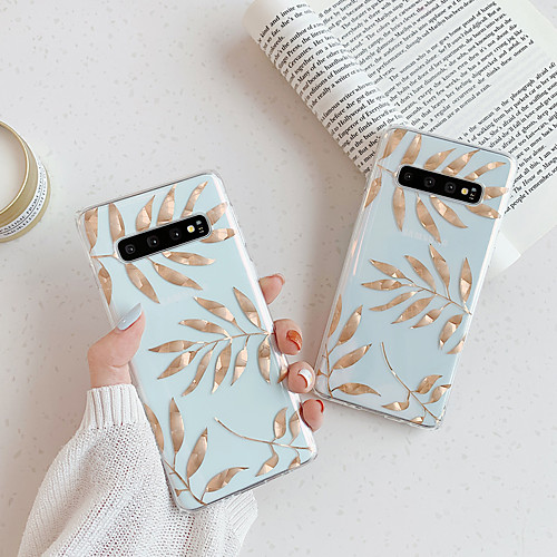 

Case For Samsung Galaxy S9 / S9 Plus / S8 Plus Transparent / Pattern Back Cover Transparent TPU