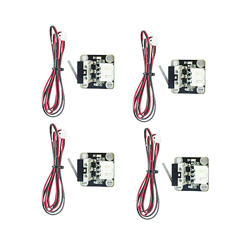 

4pcs 3D Printer Parts Endstop Mechanical Limit Switches with Cable Endstop Press Switch Module